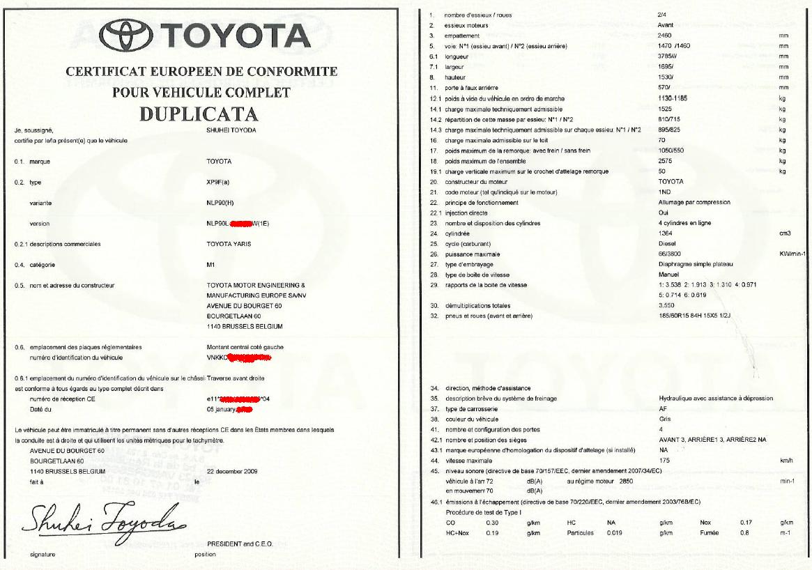 obtenez votre duplicata de certificat de conformité en france facilement et rapidement. notre guide vous accompagne dans les démarches nécessaires pour récupérer ce document essentiel pour la conformité de vos véhicules ou produits.