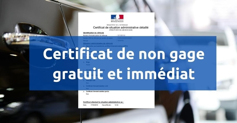 découvrez comment vendre votre véhicule en toute tranquillité avec un certificat de non-gage. assurez-vous que votre vente se déroule sans encombre en garantissant l'absence de dettes ou de gages sur votre véhicule. suivez nos conseils pour faciliter la transaction et rassurer vos acheteurs.