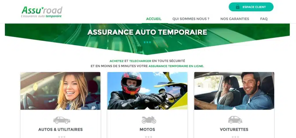 découvrez l'assurance auto temporaire, une solution flexible et adaptée à vos besoins pour couvrir votre véhicule durant une période limitée. profitez d'une protection fiable sans engagement à long terme.