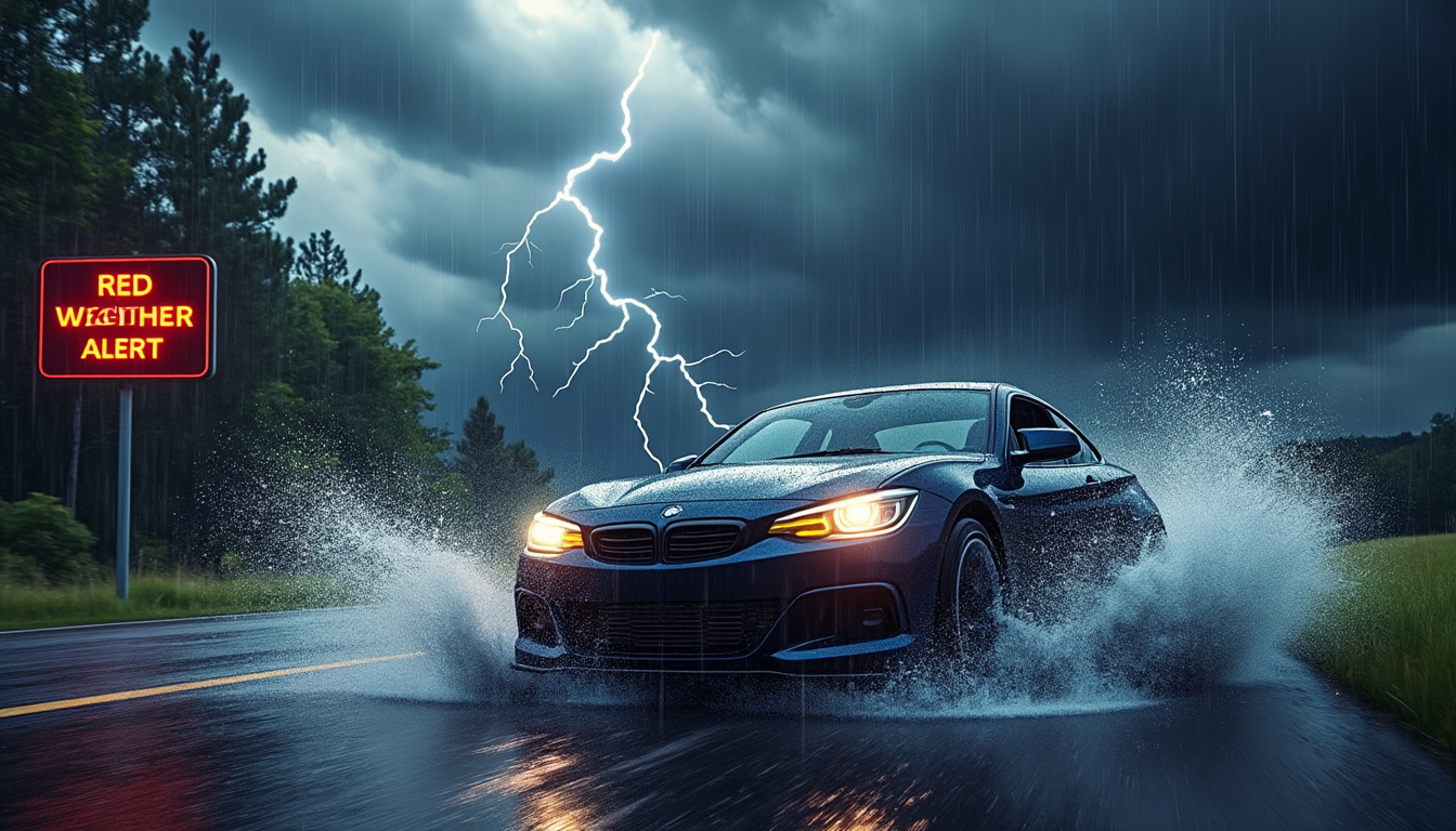 découvrez les dangers de conduire sous alerte rouge météo et les conséquences potentielles sur votre assurance auto. informez-vous sur les risques liés aux intempéries et protégez votre conducteur et votre véhicule.