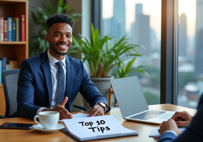 découvrez les dix astuces incontournables pour briller lors de votre entretien dans un cabinet de conseil en stratégie. préparez-vous efficacement et mettez en avant vos compétences clés pour maximiser vos chances de réussite.