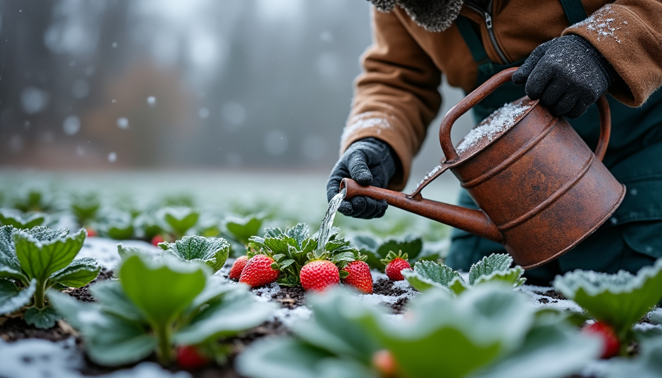 découvrez les gestes essentiels pour entretenir vos fraisiers en janvier et garantir une récolte abondante tout l'été. des conseils pratiques pour protéger vos plants et favoriser leur croissance, afin de savourer de délicieuses fraises fraîches pendant la saison estivale.