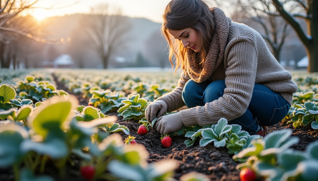 découvrez les gestes essentiels pour entretenir vos fraises en janvier et garantir une récolte abondante tout l'été. suivez nos conseils pratiques pour un jardin florissant et savourez des fruits délicieux directement de votre potager !