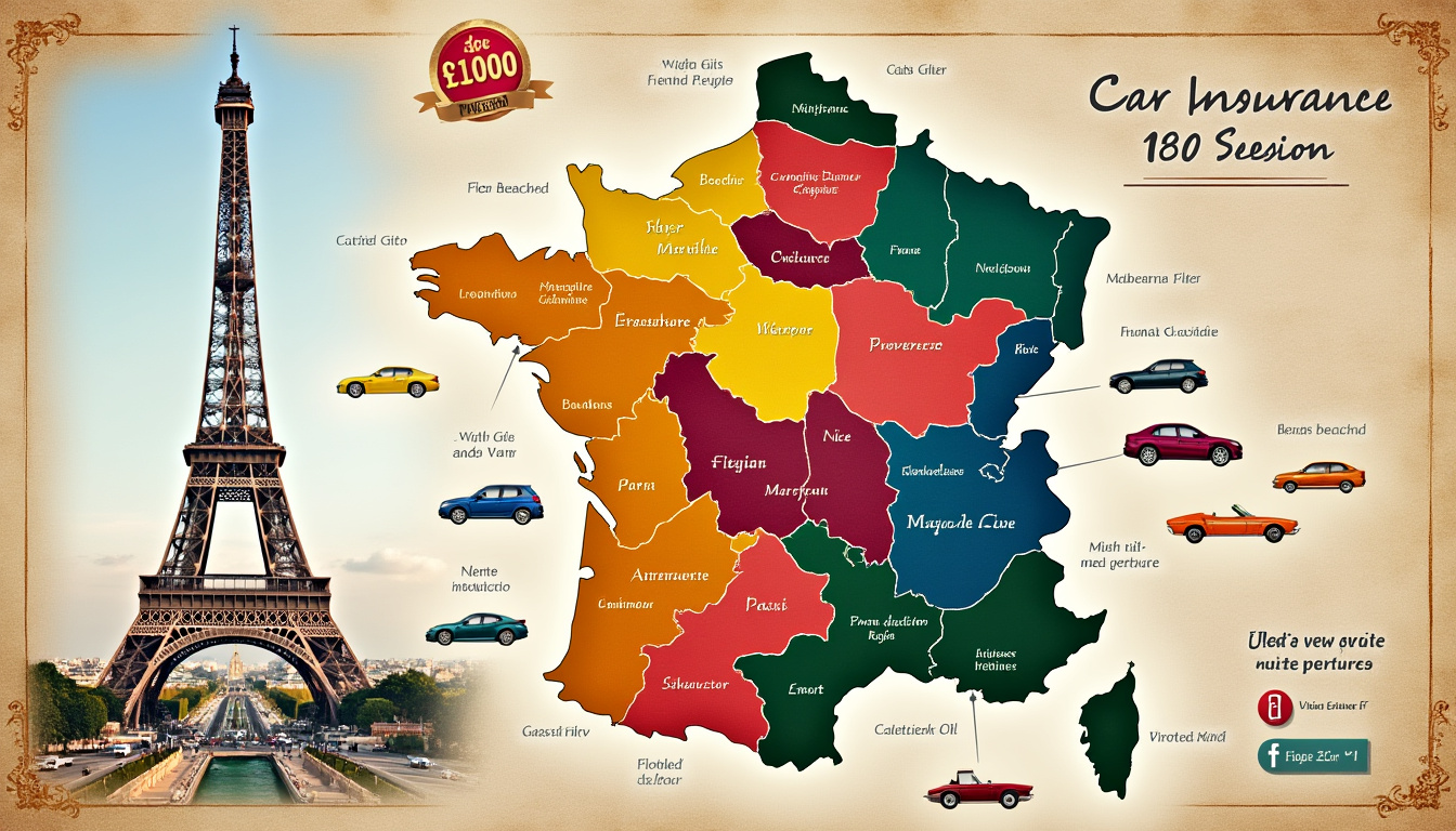 découvrez les régions de france où les conducteurs dépensent le plus en assurance automobile. analyse des facteurs influençant les tarifs et conseils pour choisir une couverture adaptée à votre situation.