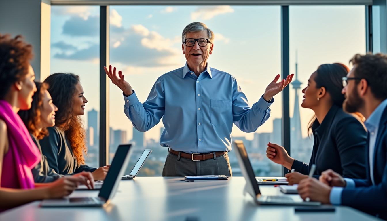 découvrez la phrase clé révélée par bill gates qui peut transformer votre entretien d'embauche en succès. apprenez à vous démarquer et à convaincre grâce à ce conseil incontournable du célèbre entrepreneur.
