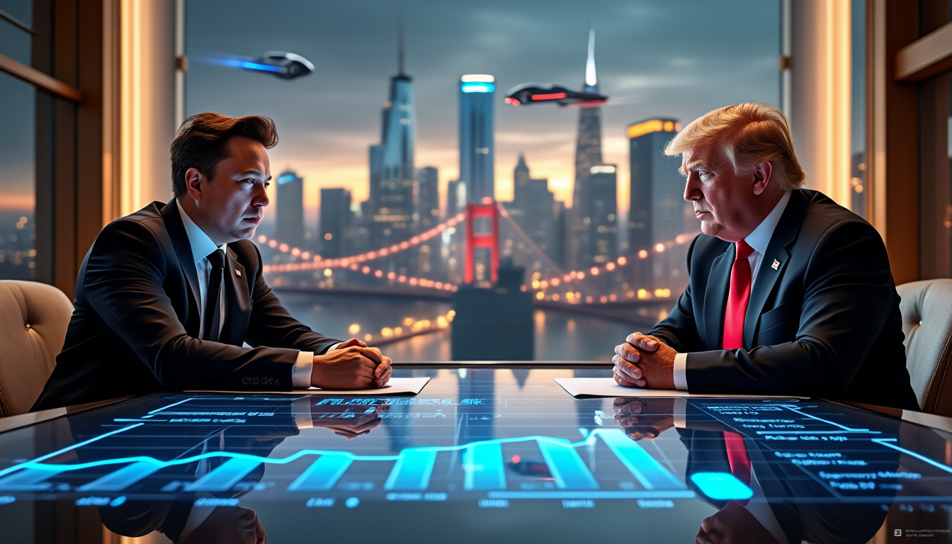 découvrez les récentes rumeurs sur une potentielle collaboration entre elon musk et donald trump pour écarter les concurrents de tesla. analyse des implications politiques et économiques dans le secteur automobile.