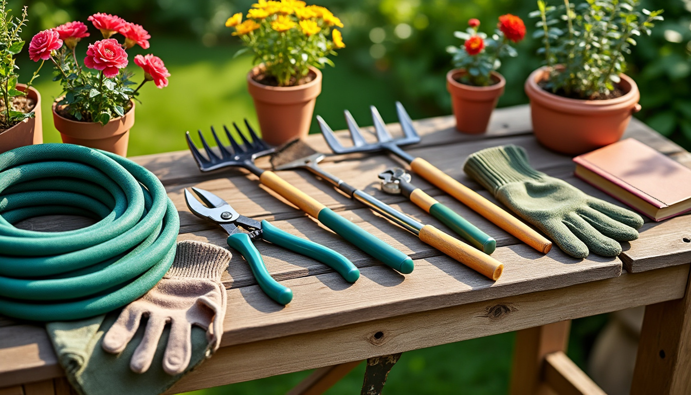 découvrez les 5 outils essentiels pour prendre soin de votre jardin et optimiser vos tâches de jardinage. que vous soyez amateur ou expert, ces outils vous aideront à entretenir vos plantes et à embellir votre espace extérieur.