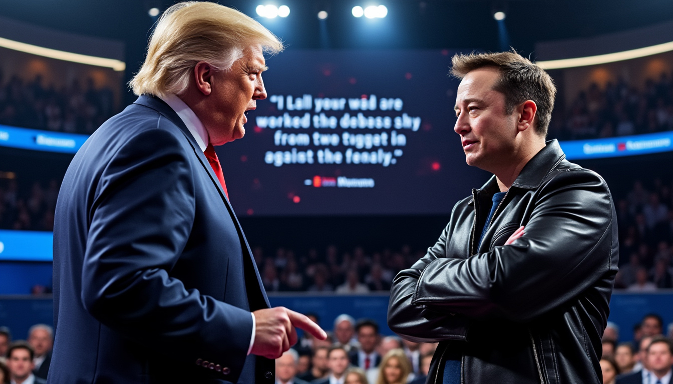 découvrez les déclarations percutantes de donald trump visant elon musk. plongée dans les tensions entre ces deux figures emblématiques de l'industrie et de la politique, cet article explore les implications de leurs échanges et les réactions qu'ils suscitent.