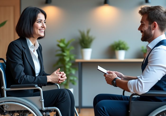 découvrez l'importance de discuter de votre handicap lors d'un entretien d'embauche. ce choix stratégique peut influencer la perception des recruteurs et valoriser votre authenticité, tout en mettant en avant vos compétences et votre résilience face aux défis. apprenez à naviguer cette conversation délicate pour maximiser vos chances de succès.