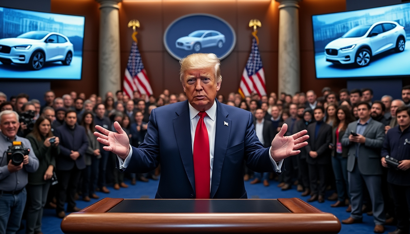 donald trump révèle une décision surprenante qui pourrait transformer l'avenir des bornes de recharge aux états-unis. découvrez comment cette annonce impactera la transition énergétique et le développement des infrastructures aux états-unis.