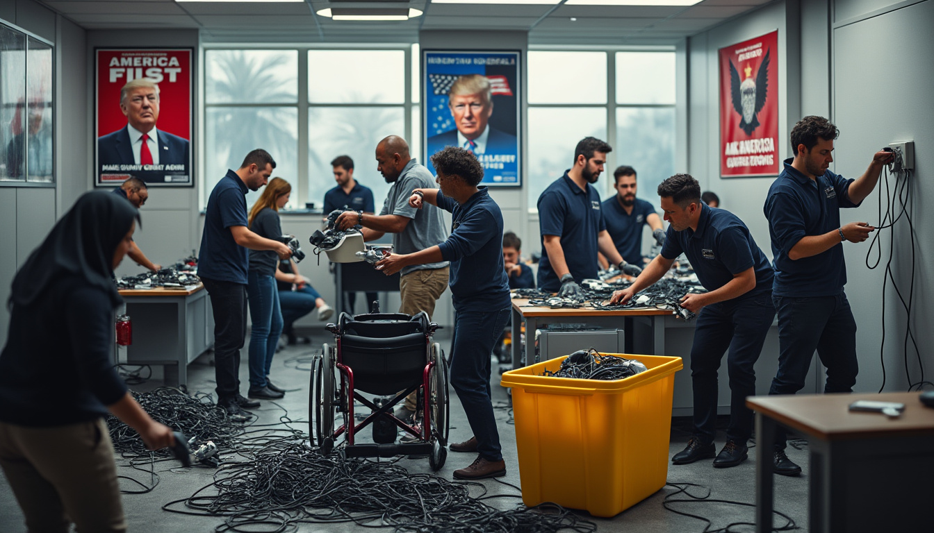 dans une décision controversée, le gouvernement trump annonce la suppression de 8000 chargeurs dans les bâtiments fédéraux, une mesure qui pourrait avoir des implications significatives sur l'accès à la technologie. découvrez les raisons derrière cette décision et ses conséquences potentielles.