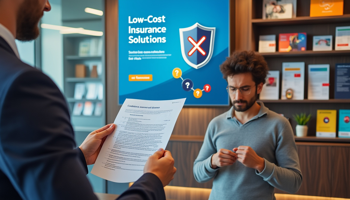 découvrez les risques cachés des assurances de faible coût offertes par les banques. cette article vous éclaire sur les éléments essentiels à connaître avant de vous engager, pour faire un choix éclairé et éviter les mauvaises surprises.