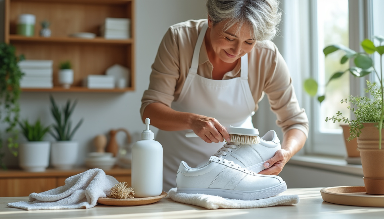 découvrez les astuces infaillibles d'une experte pour entretenir vos baskets blanches et leur conserver tout leur éclat. apprenez les techniques de nettoyage, les produits recommandés et les conseils pratiques pour garder vos chaussures impeccables et toujours à la mode.