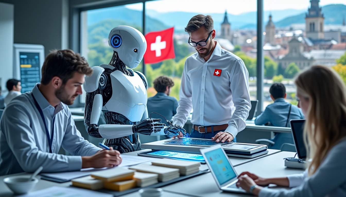 découvrez comment l'intelligence artificielle transforme l'administration publique en suisse, en améliorant l'efficacité, la transparence et la prise de décision. explorez les enjeux et opportunités liés à l'ia dans le secteur public helvétique.