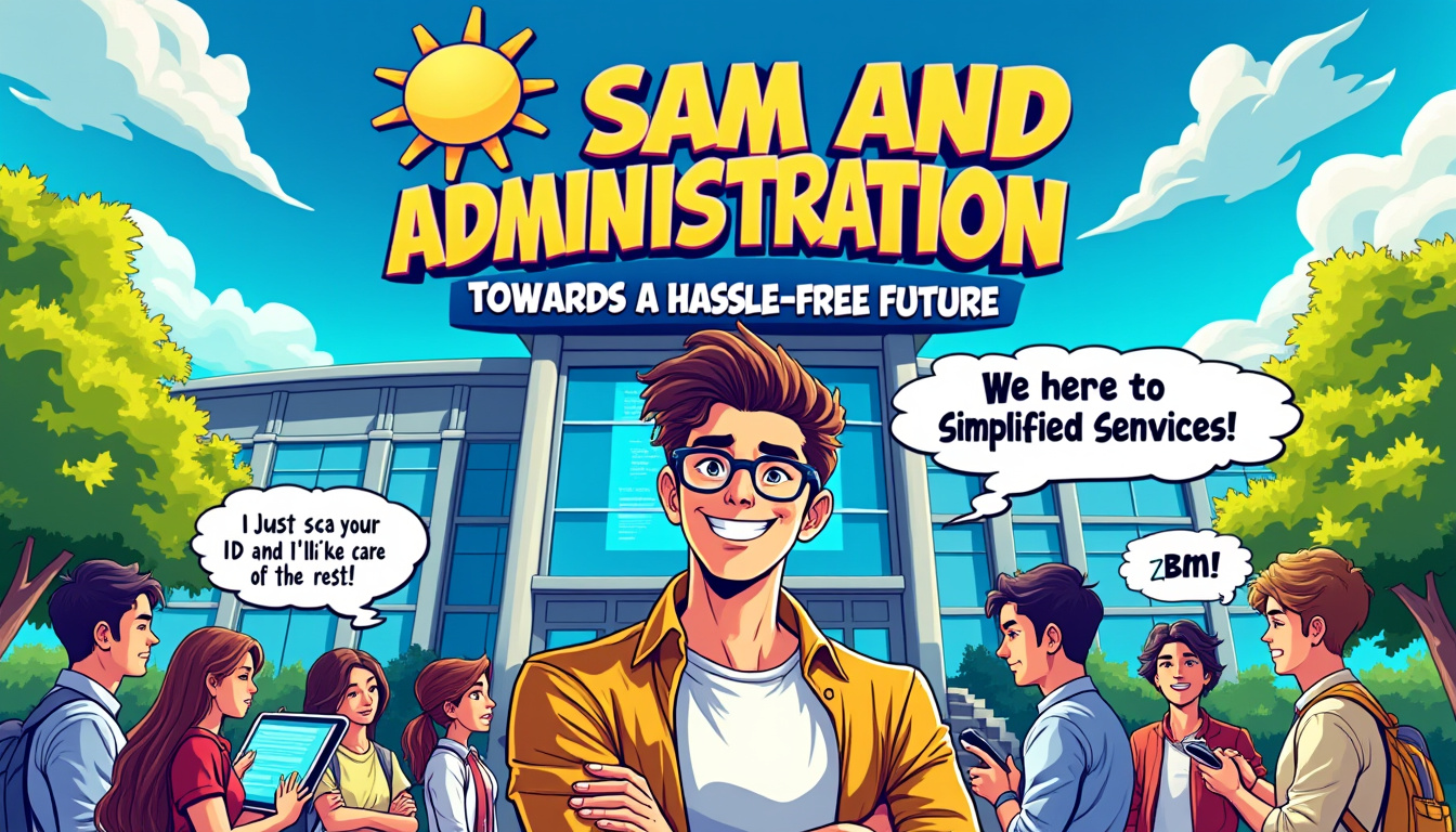 découvrez "sam et l'administration : vers un avenir sans tracas", une bande dessinée captivante et éducative qui aide les jeunes à naviguer facilement à travers les démarches administratives. avec humour et clarté, ce récit illustre comment simplifier les démarches souvent complexes, rendant l'avenir des jeunes plus serein. plongez dans une aventure qui rend l'administration accessible à tous!