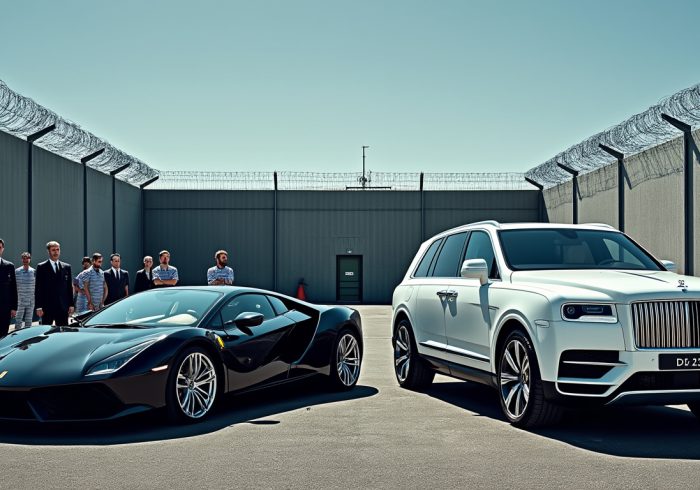 découvrez une première en france où deux véhicules de luxe, précédemment confisqués, sont remis à l'administration pénitentiaire. un tournant inédit dans la gestion des biens saisis par la justice.