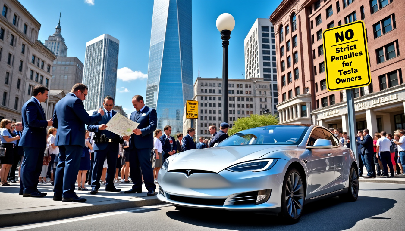 découvrez comment une ville impose des réglementations sévères aux propriétaires de tesla, visant à garantir la sécurité et la conformité environnementale. explorez les impacts de ces mesures sur les conducteurs et l'avenir de la mobilité électrique.