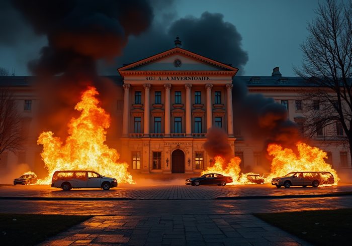 découvrez l'incendie spectaculaire survenu à agen, où plusieurs véhicules ont pris feu durant la nuit devant l'école nationale de l'administration pénitentiaire. plongée dans une nuit d'angoisse et d'interventions d'urgence.