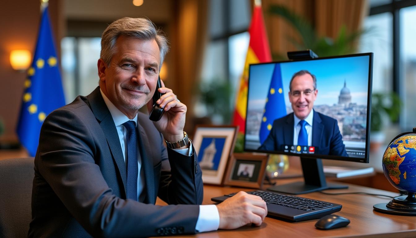 découvrez les détails de l'échange téléphonique crucial entre le président et le président du conseil européen, une conversation qui pourrait influencer les décisions politiques de l'union européenne et les relations internationales.
