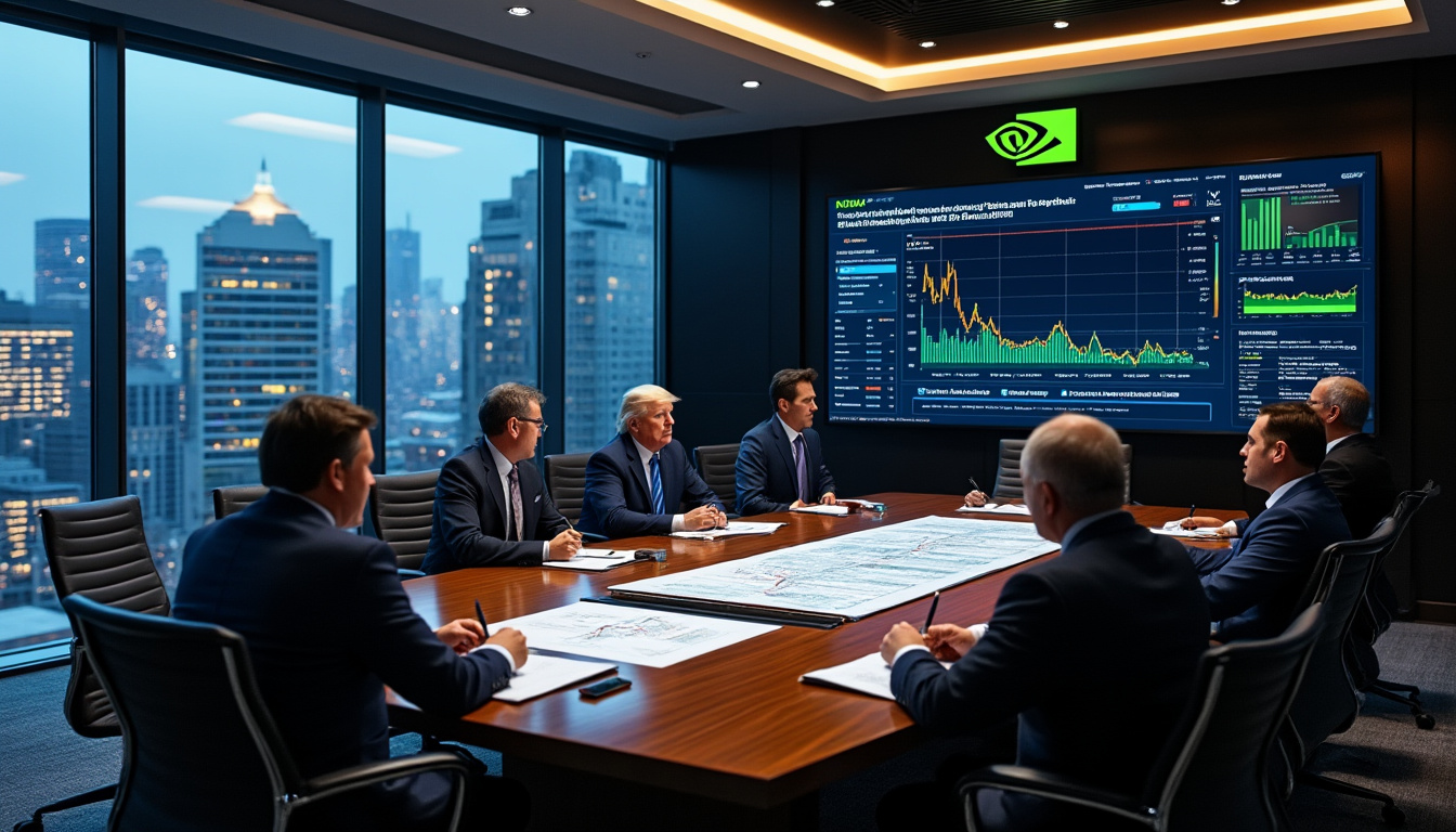découvrez comment nvidia doit naviguer à travers les nouvelles régulations imposées par l'administration trump, affectant ses cartes graphiques et son impact sur le marché technologique. analyse des enjeux et des défis auxquels l'entreprise est confrontée.