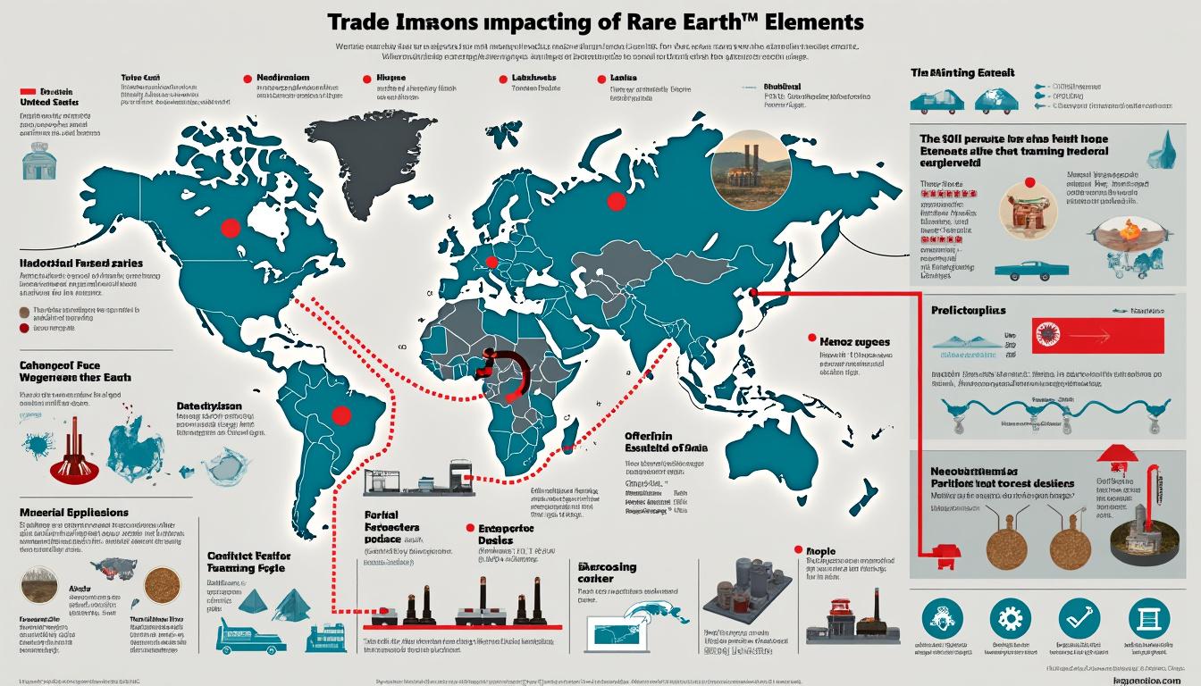 découvrez comment la crise des terres rares impacte l'industrie automobile européenne, entraînant la fermeture d'usines face aux tensions commerciales croissantes avec la chine. analyse des enjeux économiques et des conséquences sur le marché.