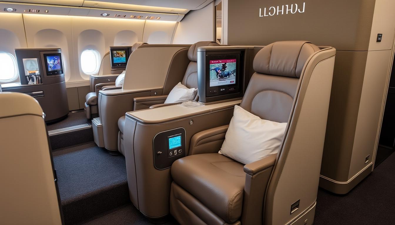 découvrez l'incroyable boeing 747-8 offert par le qatar, un symbole de luxe et d'élégance, destiné à l'administration trump. plongez dans les détails de cet aéronef exceptionnel qui incarne le rêve américain de voyages aériens somptueux.