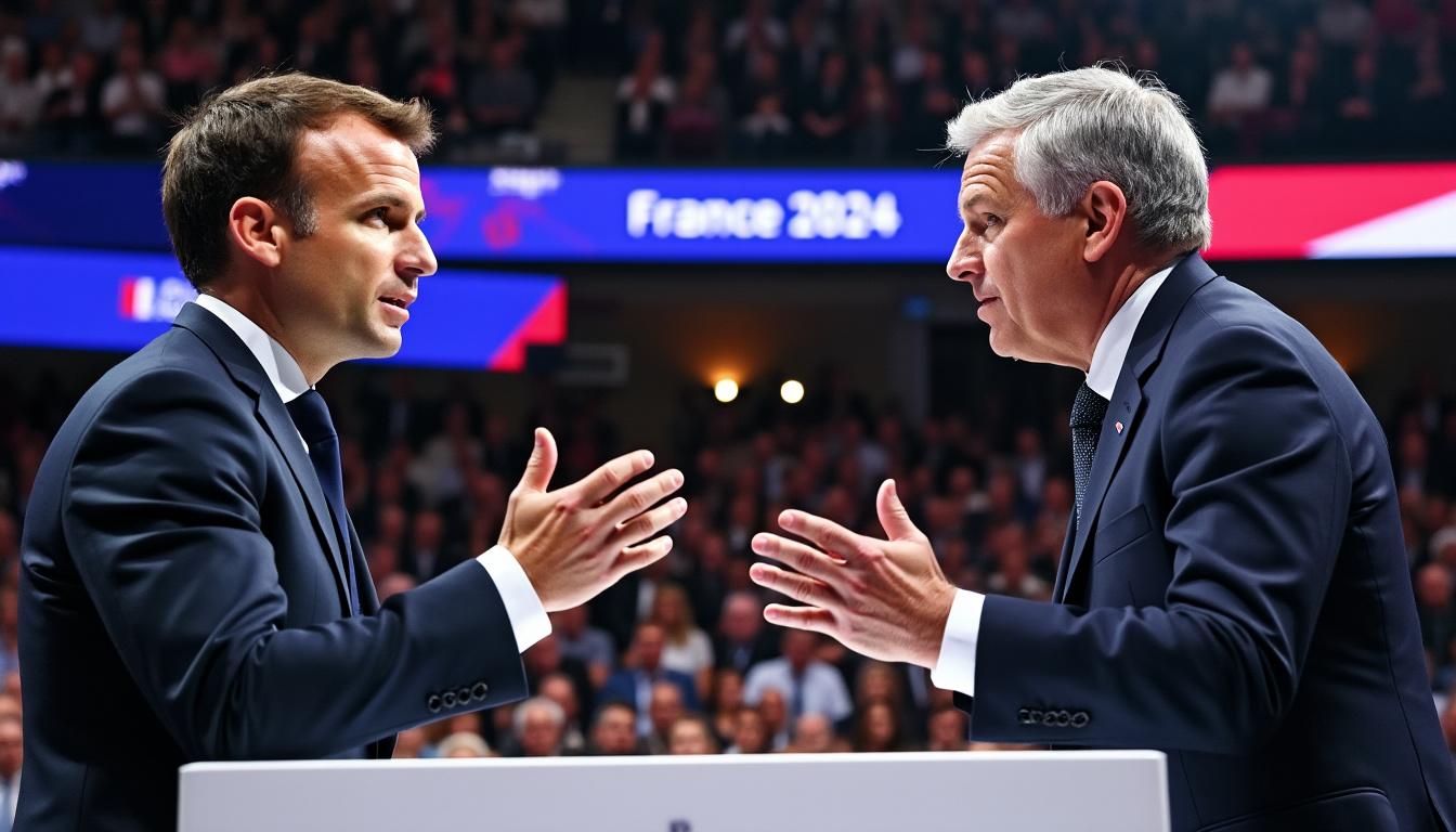 découvrez les moments clés d'un échange captivant entre emmanuel macron et bruno retailleau lors du dernier conseil des ministres, où des sujets brûlants sont évoqués et des opinions s'affrontent dans une atmosphère de tension et de dialogue constructif.