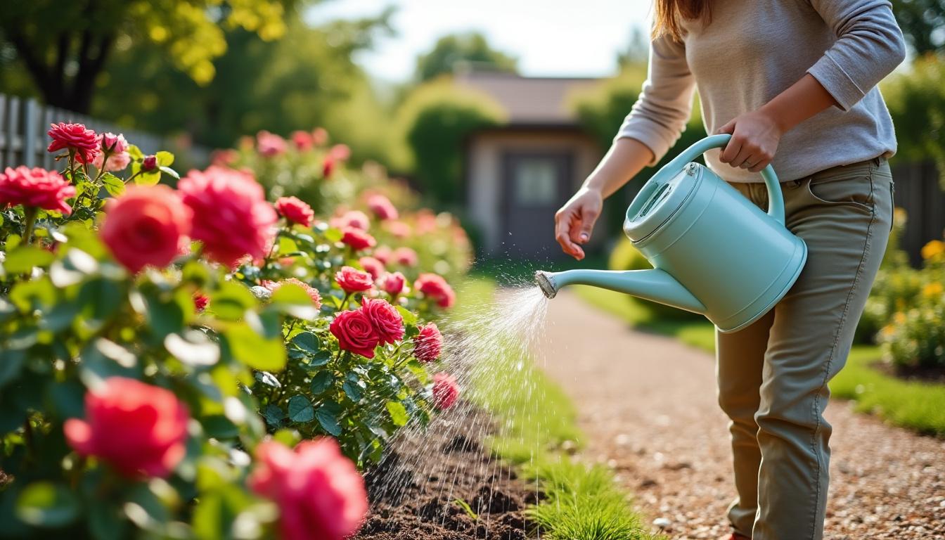 découvrez notre guide d'entretien estival des rosiers, rempli d'astuces pour garantir des fleurs épanouies et un jardin resplendissant. apprenez les meilleures techniques d'arrosage, de taille et de fertilisation pour choyer vos rosiers tout au long de la saison.