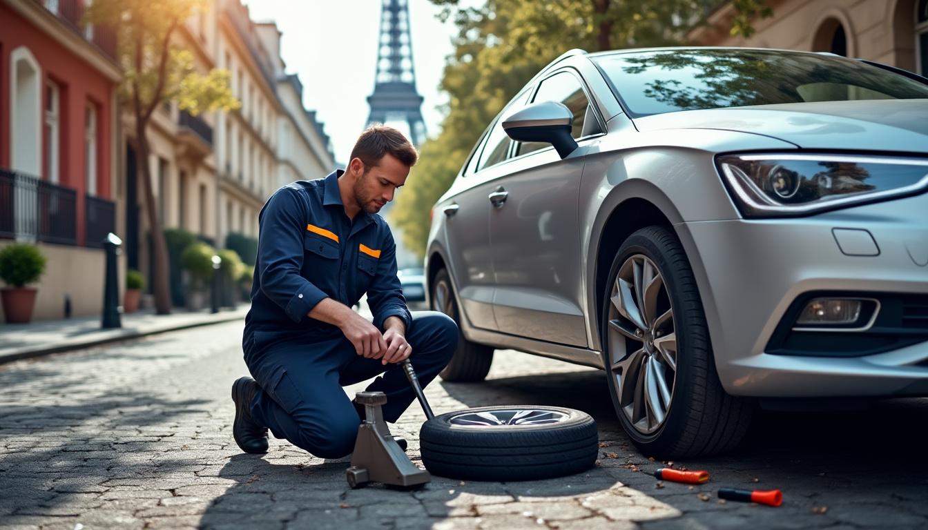 besoin d'une réparation de pneus crevés à domicile à paris ? notre service d'intervention rapide est là pour vous. profitez d'une assistance professionnelle et efficace, directement chez vous, pour retrouver votre mobilité en toute sérénité.