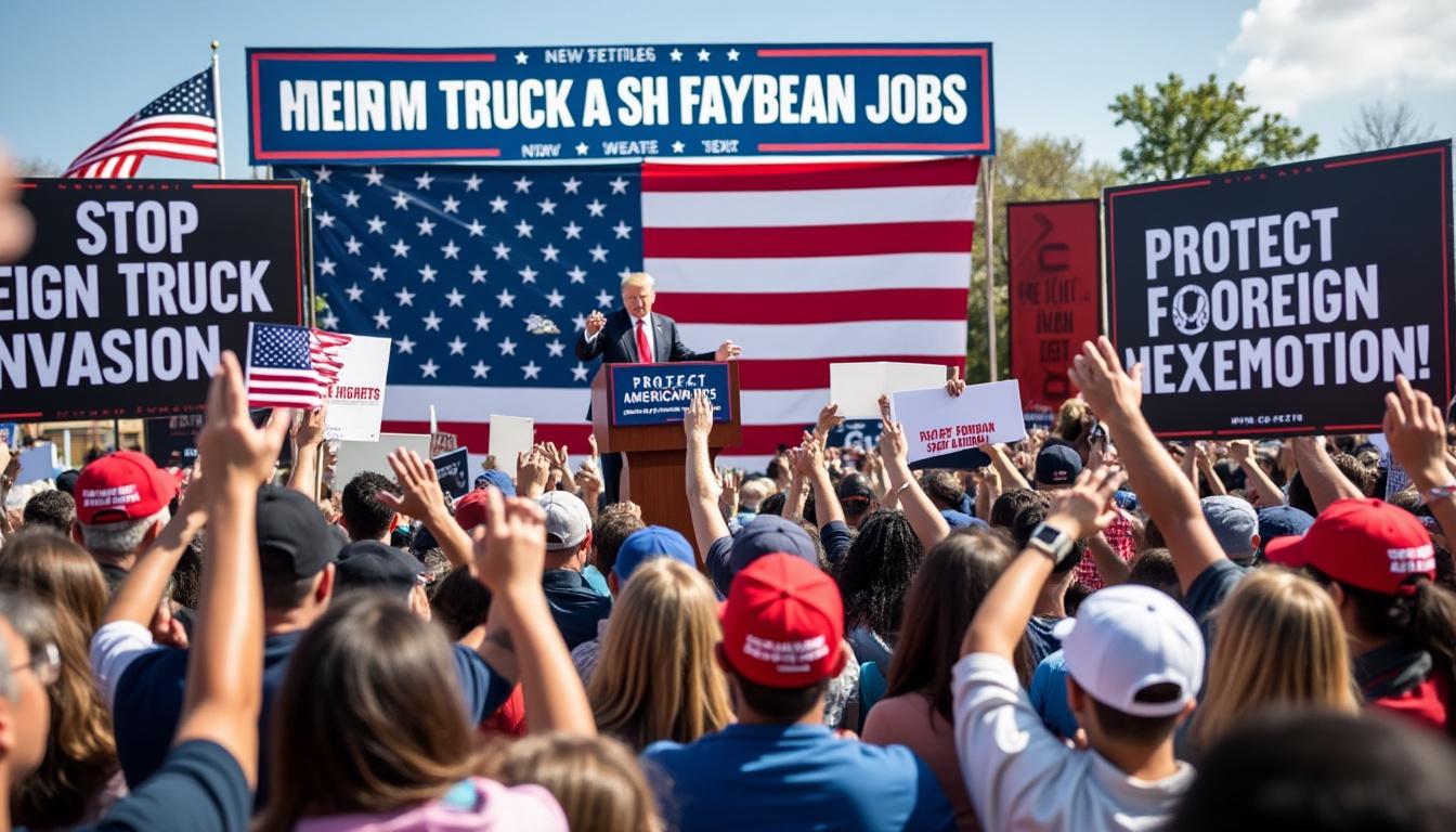 découvrez comment le gouvernement trump initie une enquête approfondie sur les menaces potentielles pour la sécurité nationale posées par les camions commerciaux importés. analyse des enjeux économiques et politiques entourant cette décision cruciale.