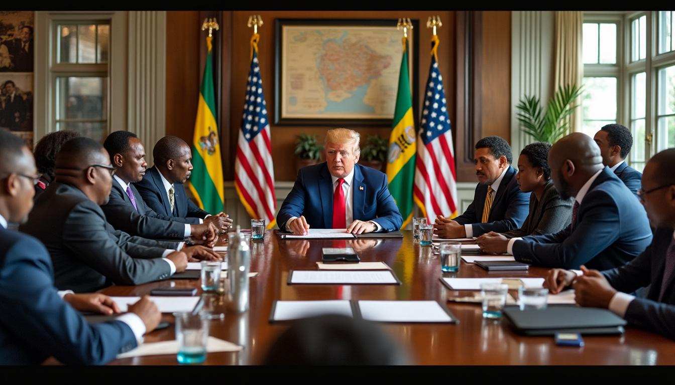 découvrez comment l'administration trump a joué un rôle clé dans la conclusion d'un accord de paix significatif entre la rdc et le rwanda, mettant en lumière les enjeux politiques et diplomatiques qui ont façonné cette coopération.