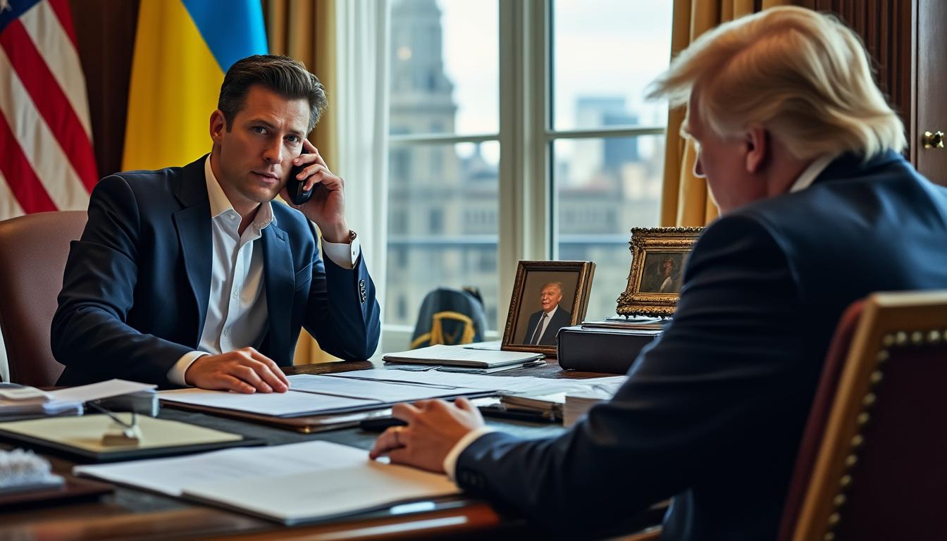 préparez-vous pour un échange téléphonique très attendu entre le président ukrainien volodymyr zelensky et l'ancien président américain donald trump, programmé pour ce vendredi. cet entretien pourrait avoir des répercussions importantes sur les relations internationales et la politique mondiale.