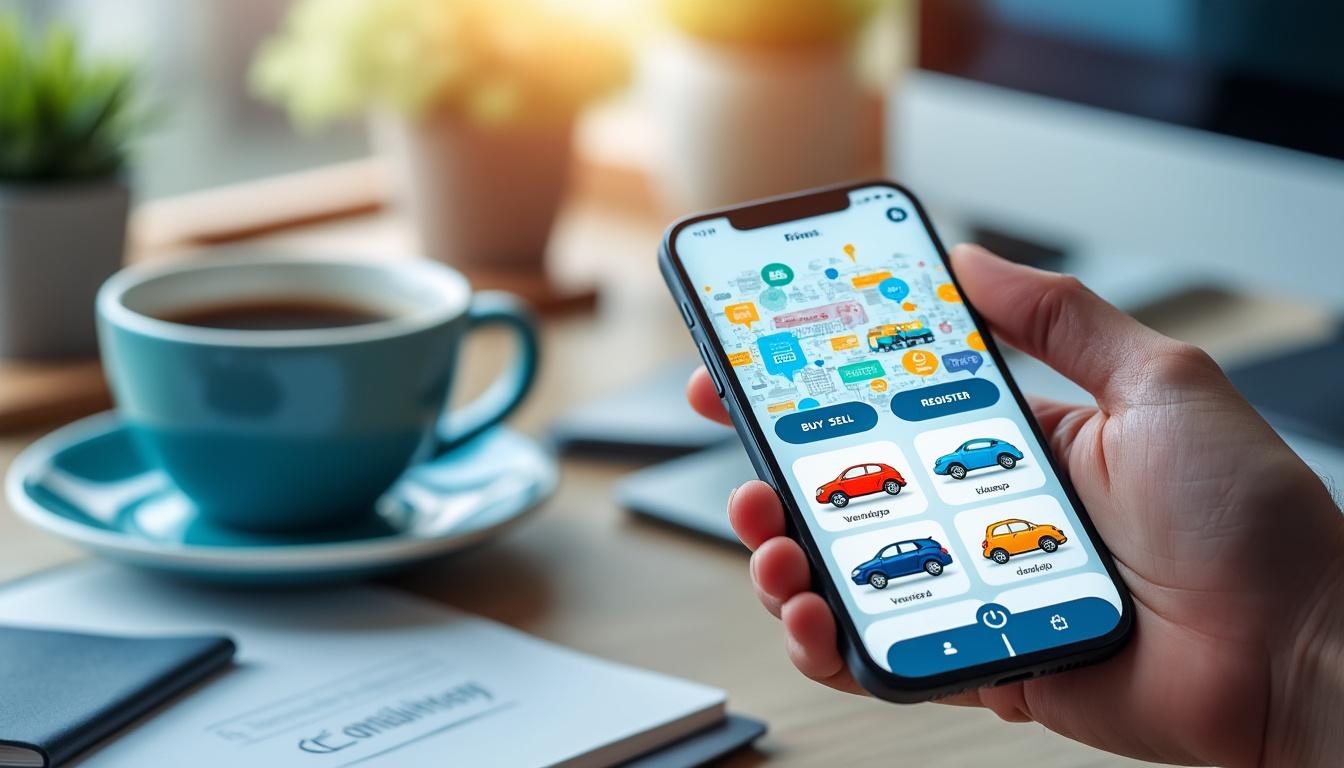découvrez notre application intuitive qui facilite l'achat, la vente et l'immatriculation de votre voiture. gérez vos démarches en toute simplicité et en toute sécurité, pour une expérience automobile simplifiée.