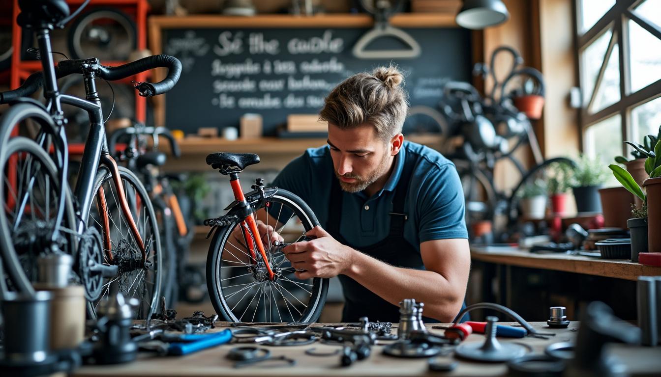 découvrez à carhaix un atelier dédié à l'entretien de votre vélo. apprenez pourquoi il est essentiel de maintenir votre vélo en bon état pour minimiser les risques et garantir votre sécurité sur la route.