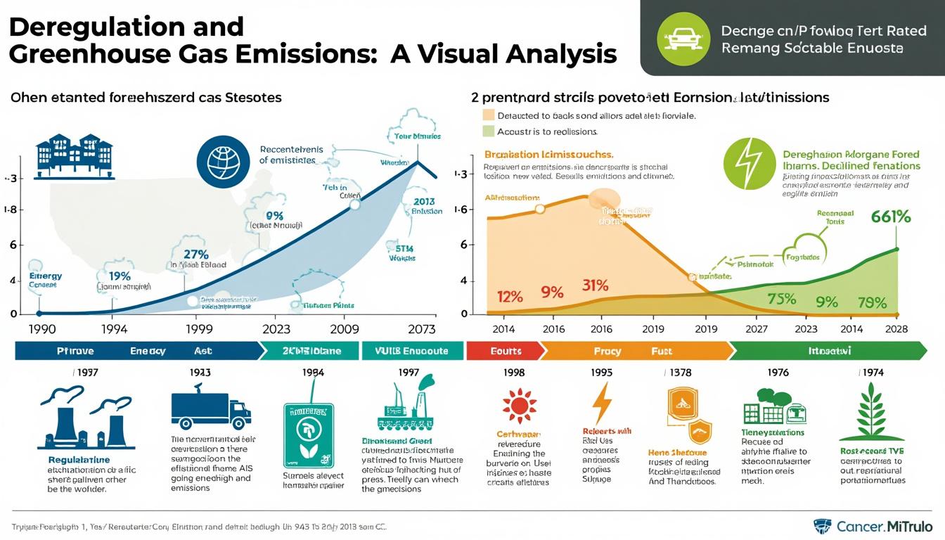 découvrez comment l'administration trump a initié une dérégulation massive pour alléger les restrictions sur les émissions de gaz à effet de serre et ses conséquences sur l’environnement et la politique climatique américaine.