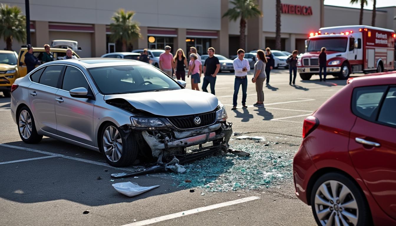 découvrez comment un impressionnant enchevêtrement de véhicules a surpris les clients sur le parking de cora à saint-quentin. retour sur une scène insolite et les réactions des témoins.