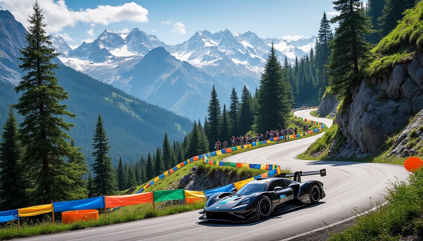 découvrez le nouvel itinéraire choisi par christophe rosé lors du slalom en côte du gaschney : stratégie, sensations et défis sur ce parcours inédit.