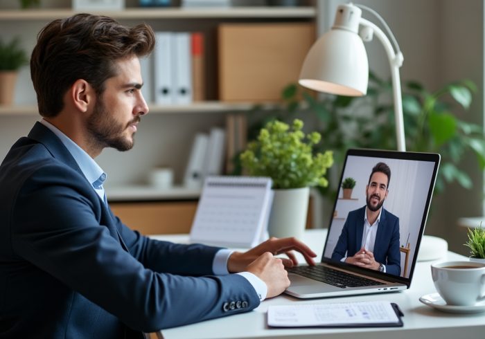 découvrez cinq conseils essentiels pour réussir votre entretien d'embauche en visioconférence et mettre toutes les chances de votre côté pour convaincre les recruteurs à distance.