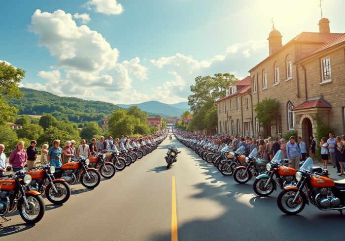 participez à la 37e édition de la balade des motos anciennes au tuar le dimanche 14 septembre 2025. revivez l’histoire et admirez des motos de collection lors d’un événement convivial et passionné.