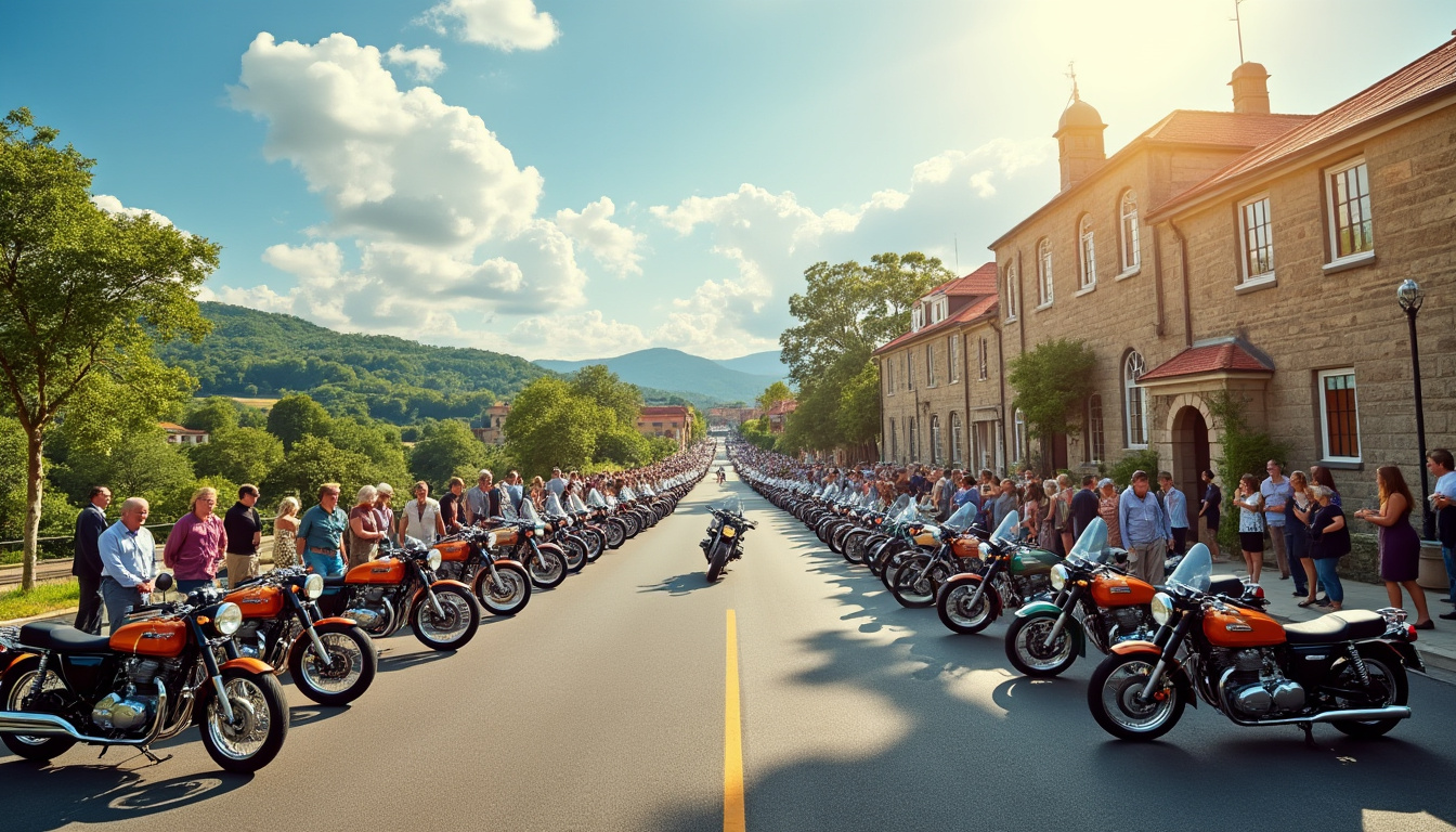 participez à la 37e édition de la balade des motos anciennes au tuar le dimanche 14 septembre 2025. revivez l’histoire et admirez des motos de collection lors d’un événement convivial et passionné.