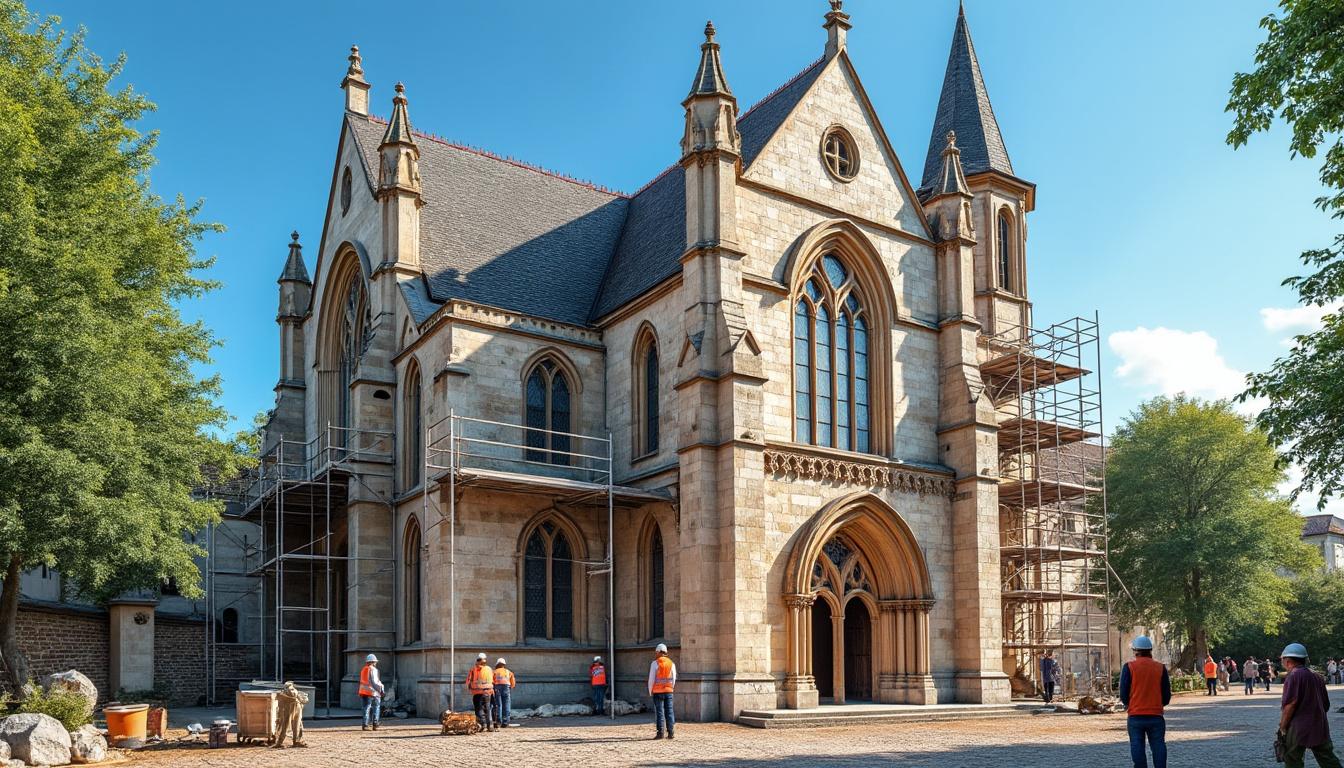 le conseil municipal de casteljaloux approuve le début des travaux d'entretien de l'église notre-dame pour préserver ce patrimoine local. découvrez les détails de ce projet au cœur de la commune.