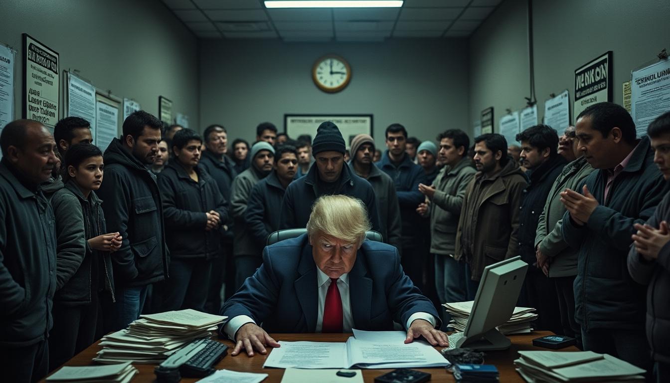 découvrez comment le système d'« auto-expulsions » mis en place sous l'administration trump suscite la controverse et s'avère peu efficace, selon de nombreux experts et observateurs des politiques migratoires.