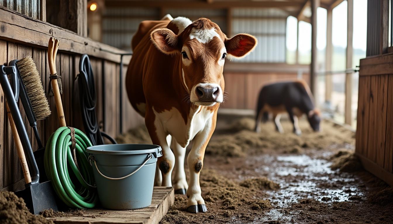 découvrez comment l'ingéniosité d'un éleveur a permis de transformer une balayeuse à logettes en un outil pratique pour optimiser l'entretien des clôtures, améliorant ainsi l'efficacité et le gain de temps à la ferme.