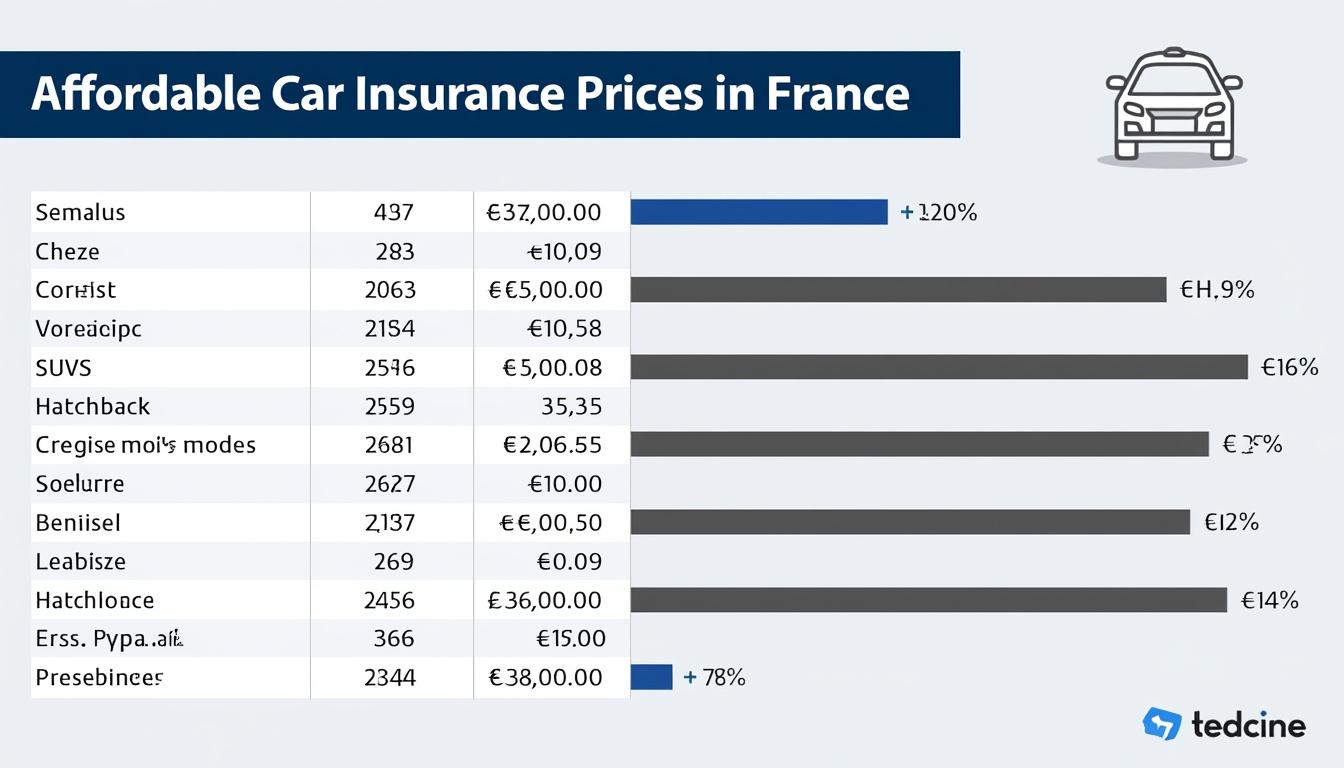 découvrez le classement exclusif de leocare des voitures les moins chères à assurer en france : trouvez le modèle idéal pour économiser sur votre assurance auto en 2024.