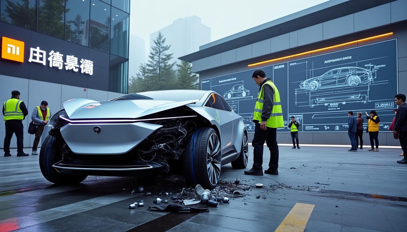 après un accident tragique impliquant l'une de ses voitures, xiaomi prévoit d'améliorer son assistant de conduite afin de renforcer la sécurité et prévenir de futurs incidents.