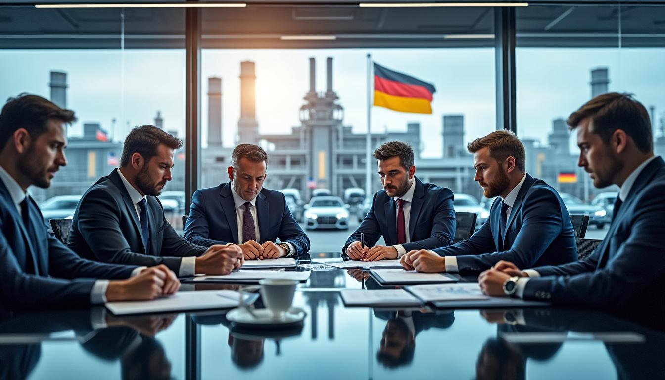les constructeurs automobiles allemands anticipent l'impact des nouvelles taxes douanières imposées par l'administration trump, analysant les défis et stratégies pour s'adapter à ce changement.
