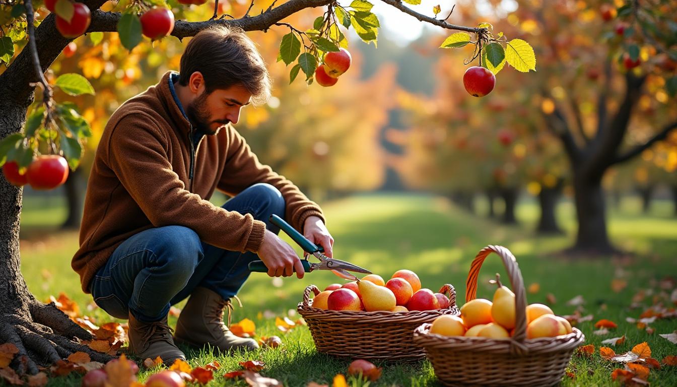 découvrez les gestes essentiels à réaliser en novembre pour prendre soin de vos arbres fruitiers et assurer une récolte abondante au printemps.