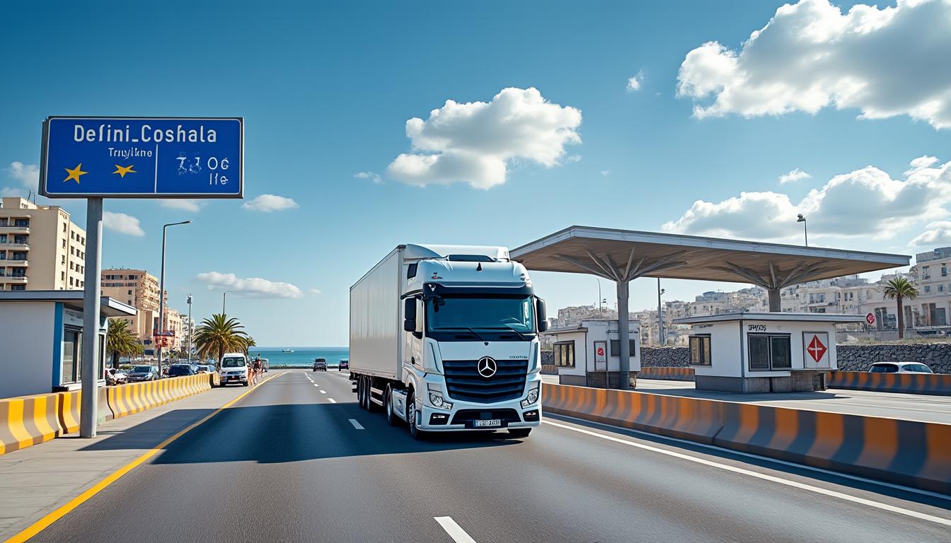 découvrez comment le premier véhicule commercial a franchi avec succès le poste frontière de ceuta, marquant une étape importante dans les échanges commerciaux et la mobilité entre les régions.
