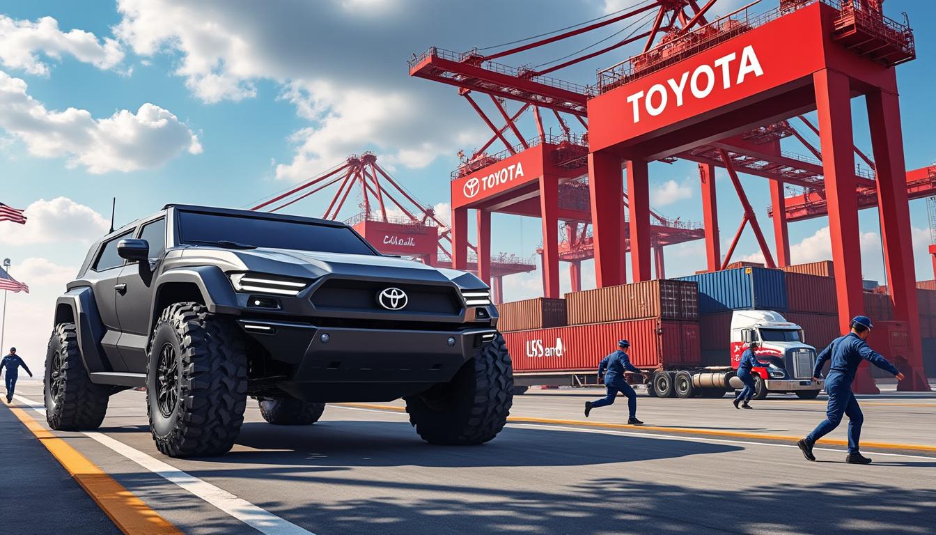 découvrez comment toyota réagit aux surtaxes américaines imposées sous l'administration trump en lançant une contre-offensive stratégique majeure.