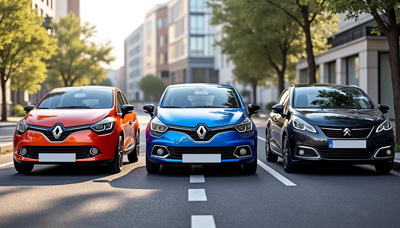 découvrez les tarifs surprenants d'assurance auto pour renault clio, citroën c3 et peugeot 208. comparez et trouvez la meilleure offre adaptée à votre voiture dès aujourd'hui !